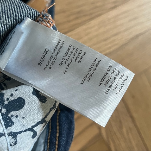 Free People We the Free Maggie Ripped Ankle Straight Leg Jeans - Picture 9 of 9